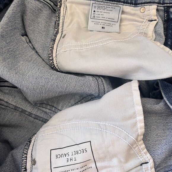 AYR Jeans The Secret Sauce Wide Leg Denim Old School Medium Wash 29 - Picture 10 of 14